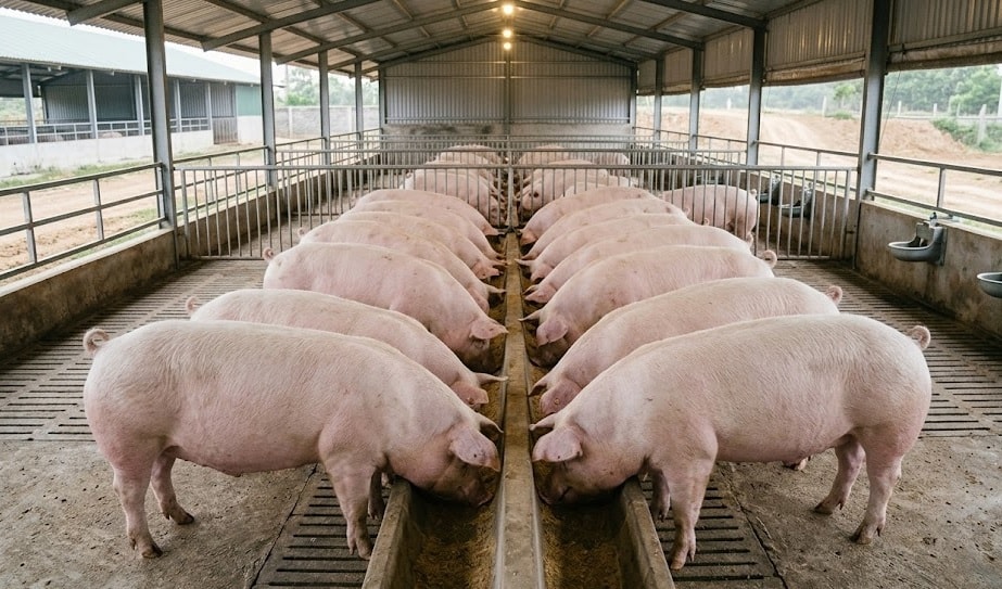 Giá heo hơi 30/3/2026: Phân hóa Bắc-Nam, miền N