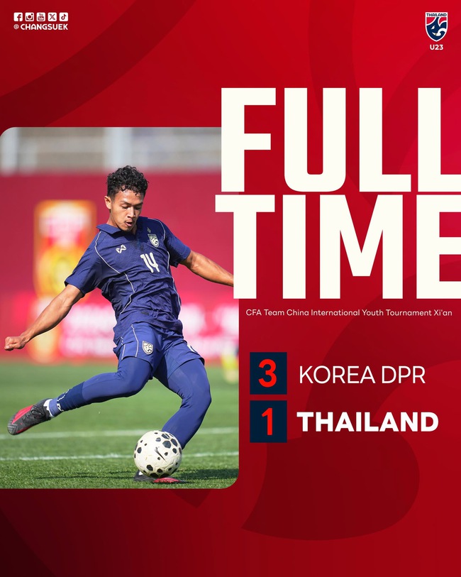 U23 Triều Tiên Đả Bại U23 Thái Lan, Vươn Lên Ngôi Vô Địch Giải Tứ Hùng