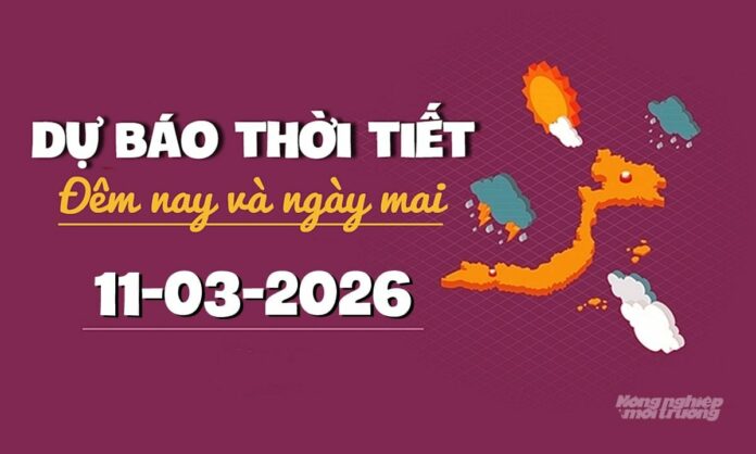 Thời tiết ngày 11/03/2026: Mưa hay Nắng trên khắp Việt Nam?