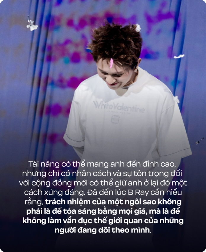 B Ray, đừng xin lỗi nữa, khán giả mệt rồi!