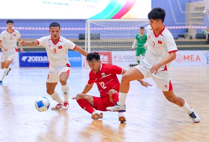Futsal Việt Nam tiếc nuối: Thua sát nút Indonesia ở bán kết Đông Nam Á