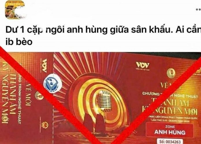 Cảnh báo vé chương trình nghệ thuật: Lời khuyên từ Công an tỉnh Quảng Ninh