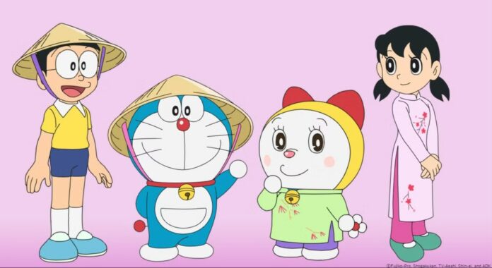 Phim Doraemon đặc biệt về Việt Nam: Nobita đội nón lá, Shizuka diện áo dài