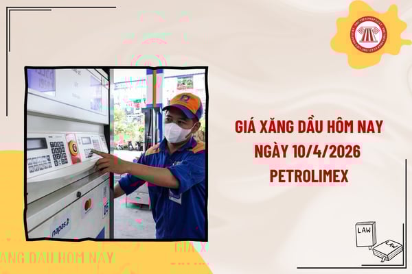 Cập nhật giá xăng dầu ngày 10/4/2026 Petrolimex vừa điều chỉnh ra sao? Bảng giá xăng dầu hôm nay mới nhất?