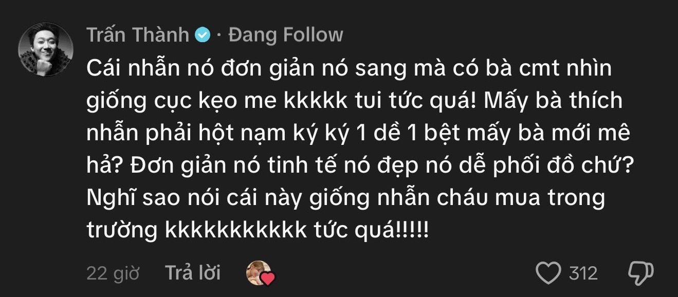 Trấn Thành lên tiếng bảo vệ Hari Won