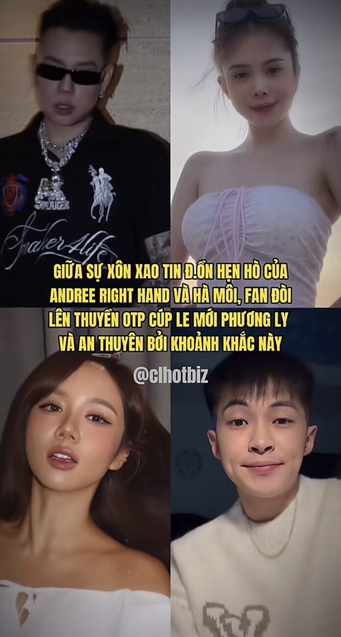 Phương Ly và TikToker An Thuyên: 