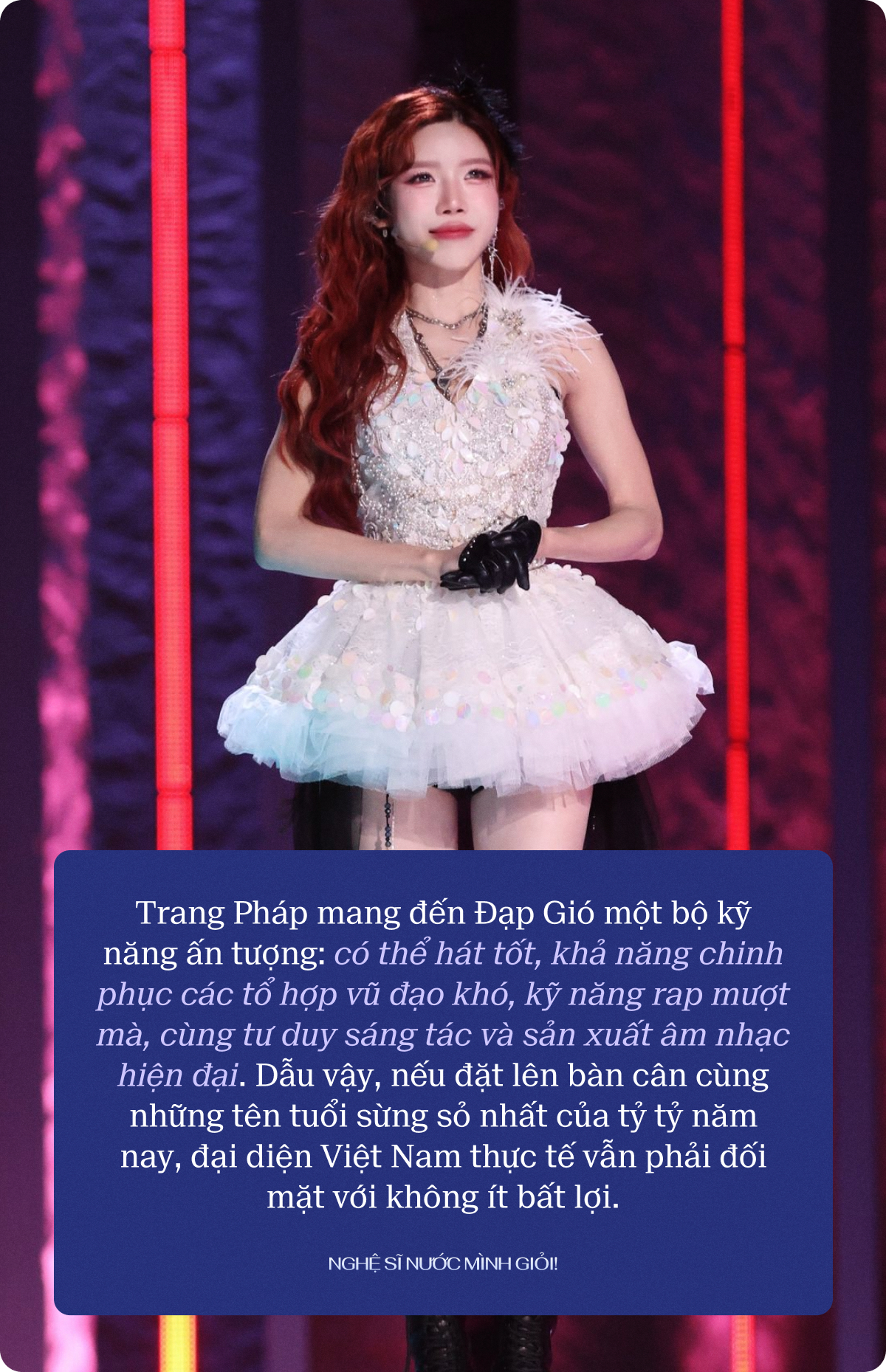 Trang Pháp thể hiện sự đa năng