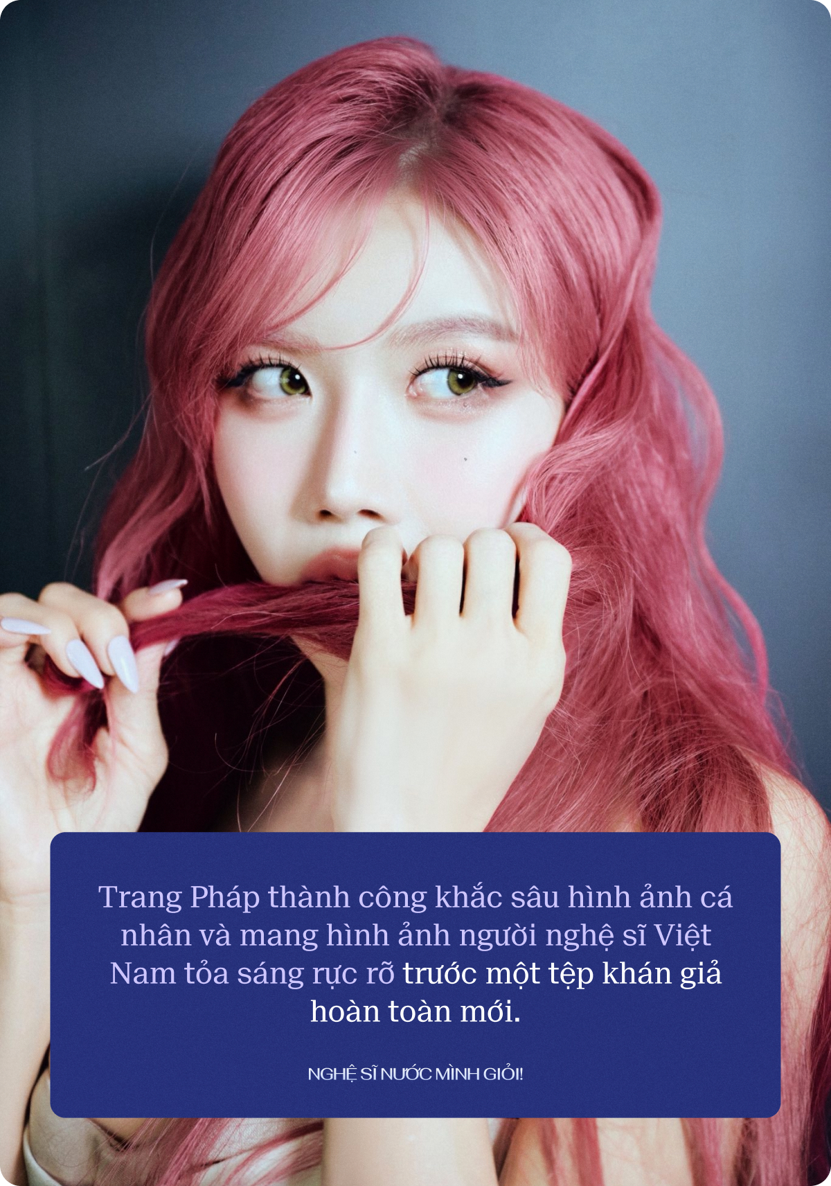 Trang Pháp rạng rỡ trên sân khấu