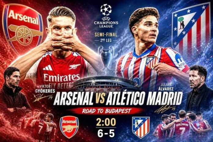 Arsenal và Atletico: Cuộc Chiến Giành Vé Chung Kết Châu Âu