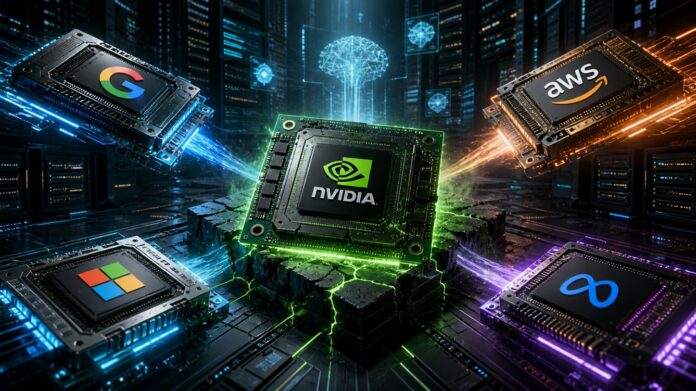 Cuộc đua chip AI: Nvidia đối mặt với thách thức mới từ các gã khổng lồ công nghệ